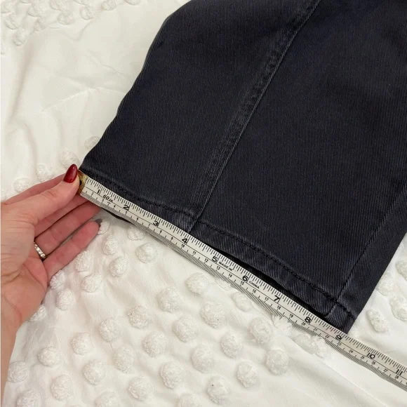 THINGS BETWEEN Mari Jeans Black Barrel Jeans Small New SOLD OUT NWT - Picture 15 of 16